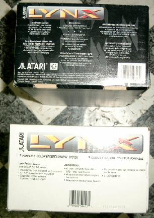 View at the left side of a Lynx II box