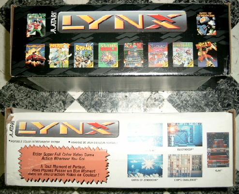 View at the rear side of a Lynx II box