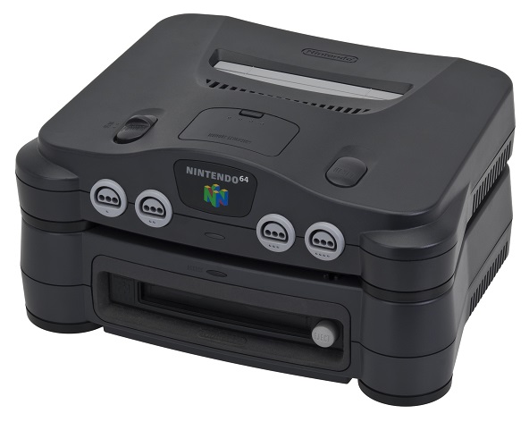 N64 with 64DD attached below (1999)